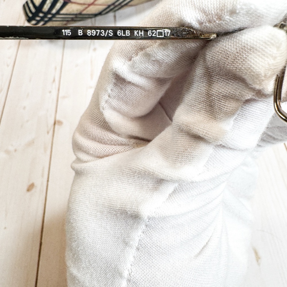 Burberry Rectangular Sunglasses B 8973/S 6lb Kh 6… - image 7